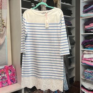 Vineyard Vines Lace Hem dress